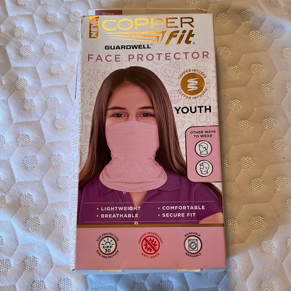 Copper Fit Face Mask Pink